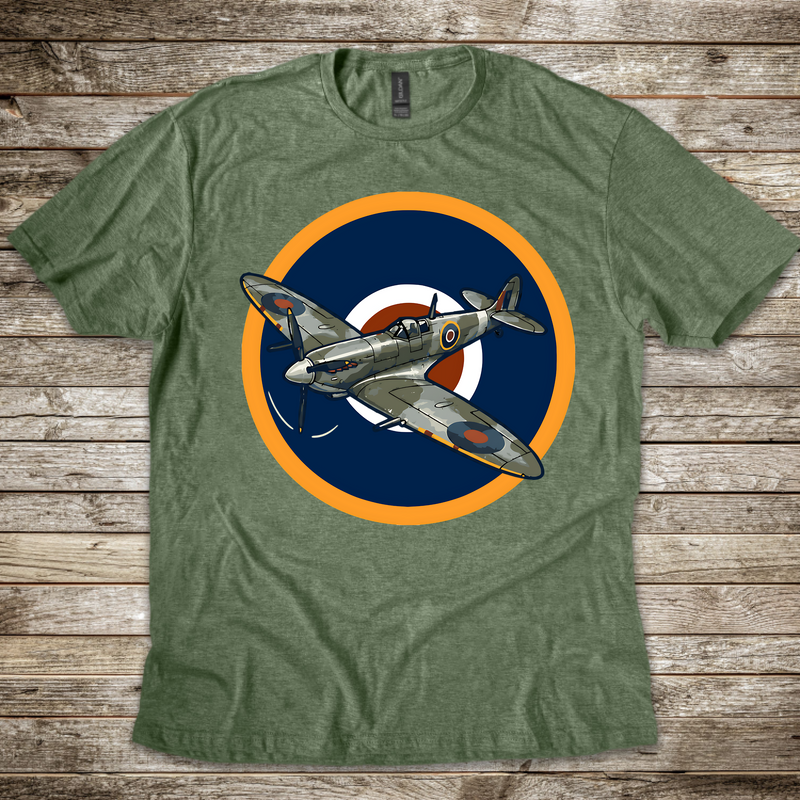P-51 Mustang warbird aviation T shirt design
