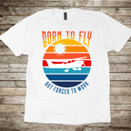 Born to Fly Forced to Work T-shirt
