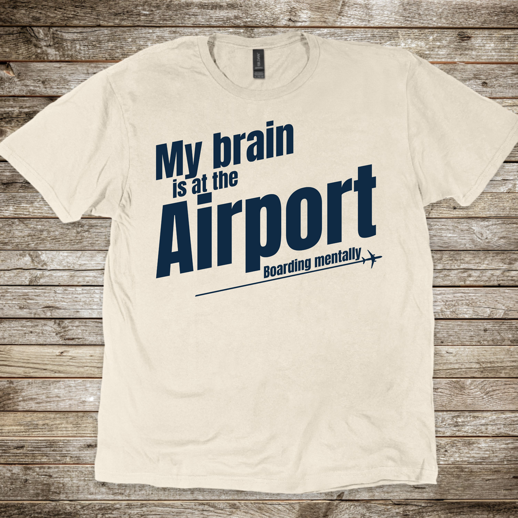 Brain at the Airport T-Shirt