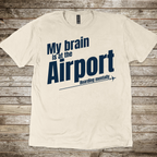 Brain at the Airport T-Shirt