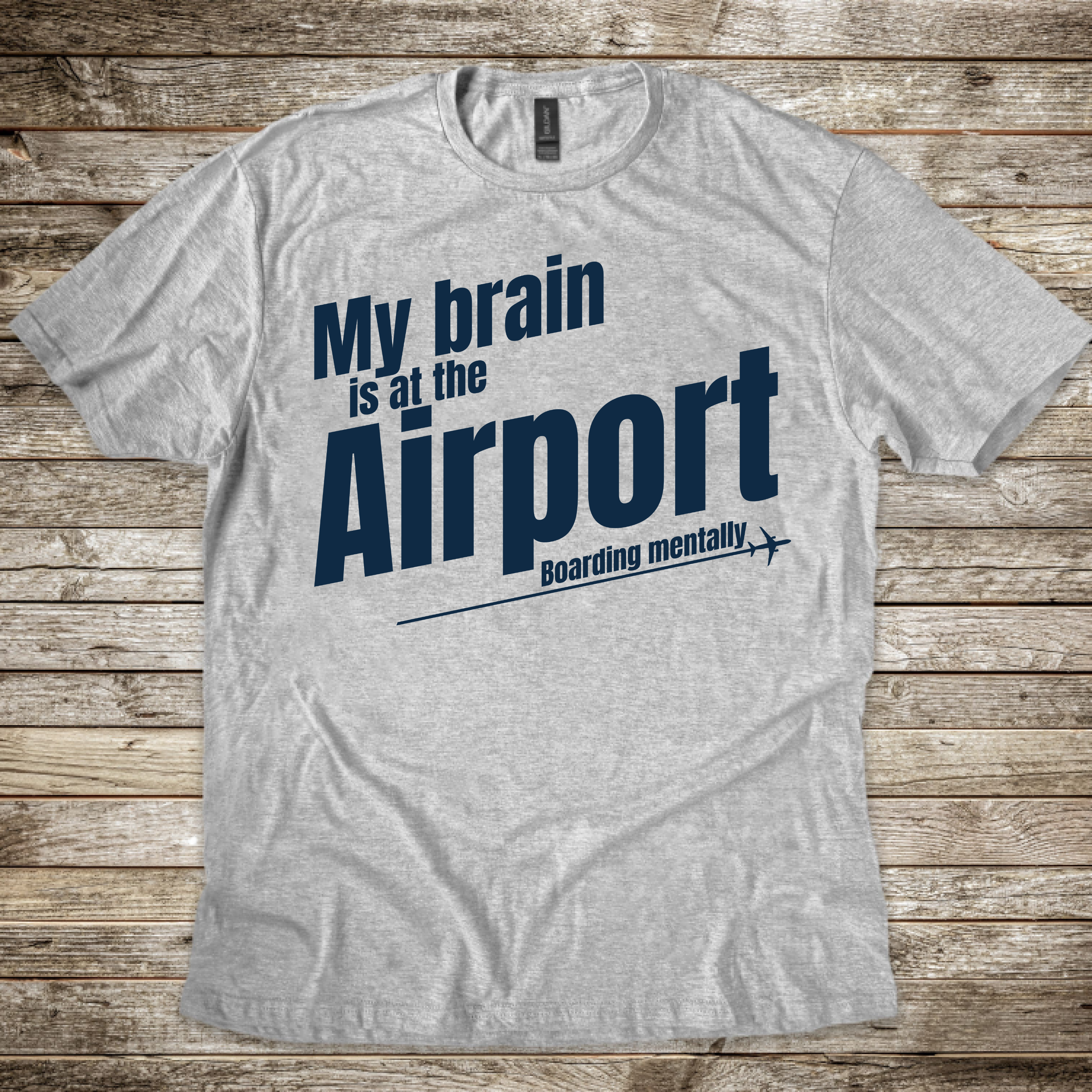 Brain at the Airport T-Shirt