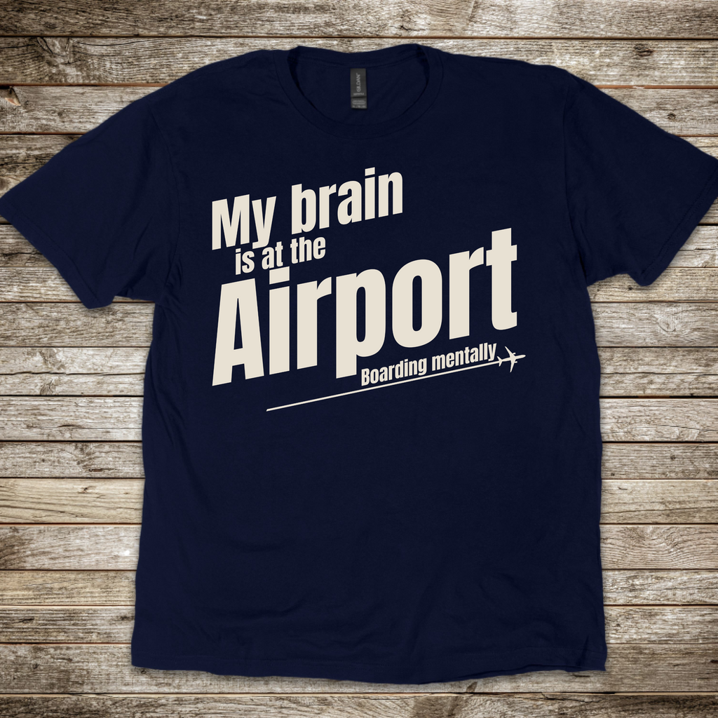 Brain at the Airport T-Shirt