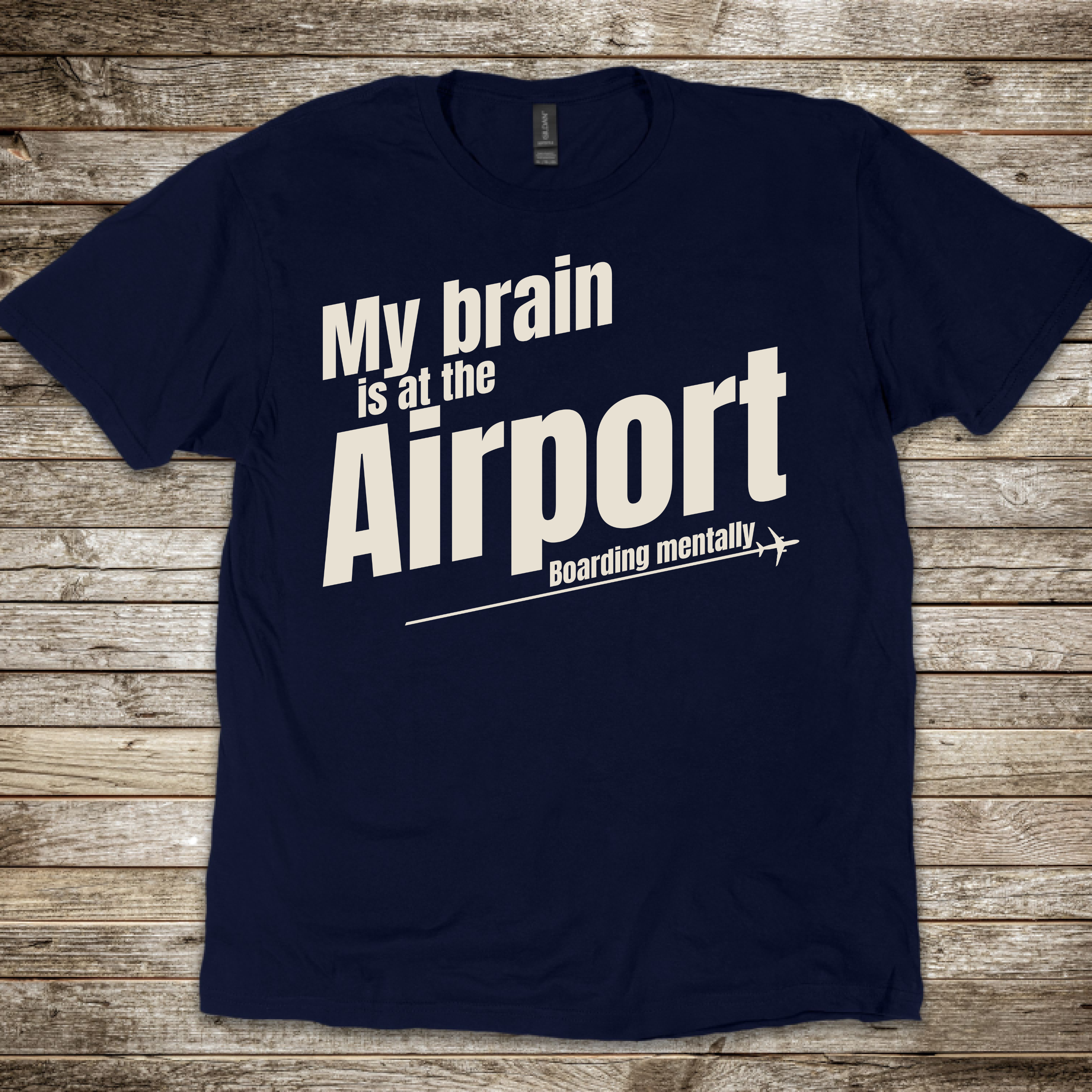 Brain at the Airport T-Shirt