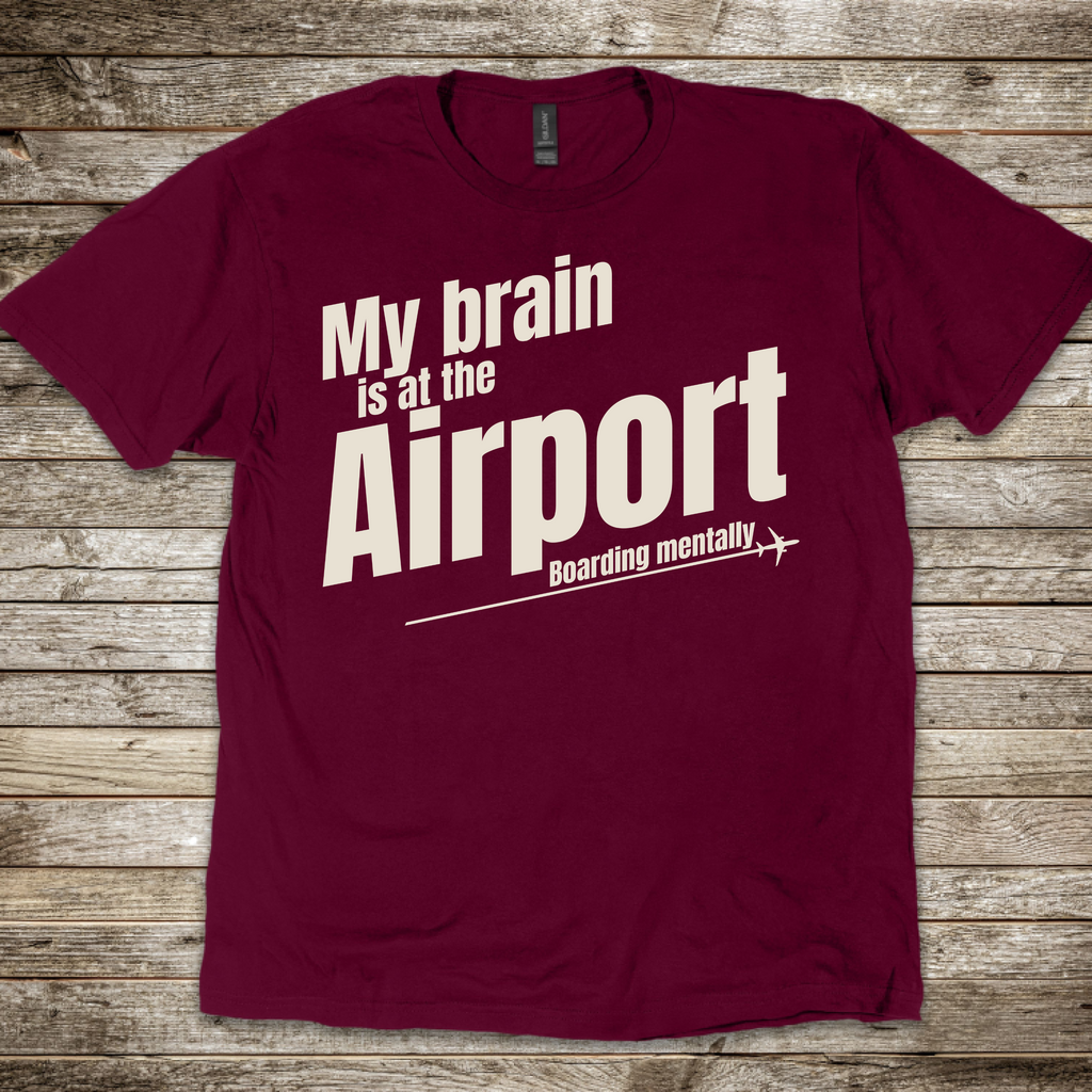 Brain at the Airport T-Shirt