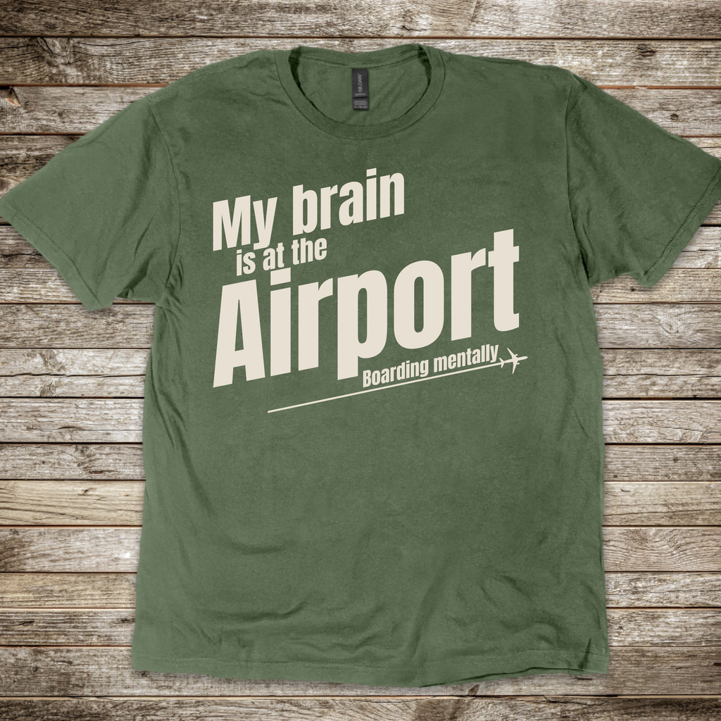Brain at the Airport T-Shirt