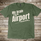 Brain at the Airport T-Shirt