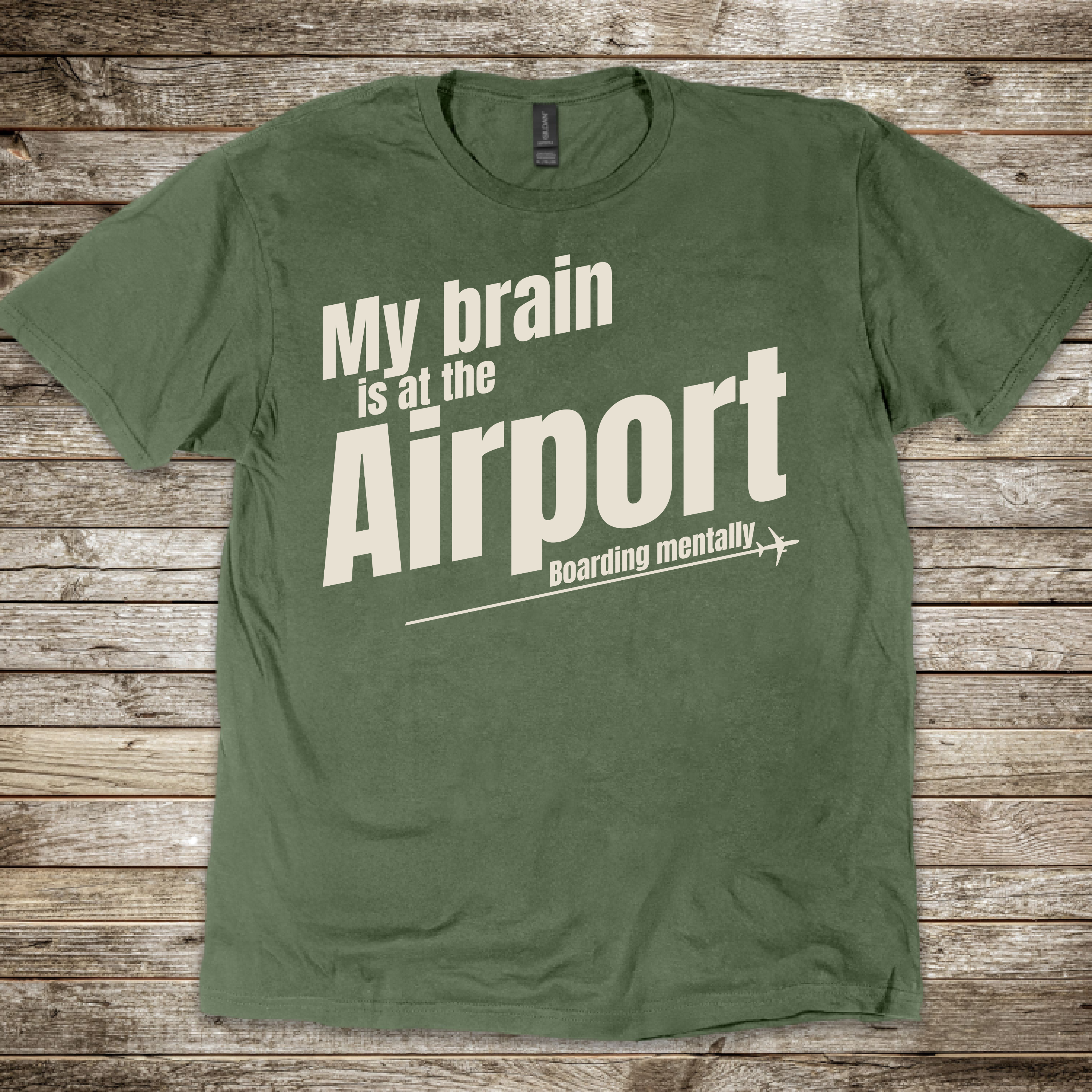 Brain at the Airport T-Shirt