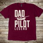 Dad, Pilot, Legend T-Shirt