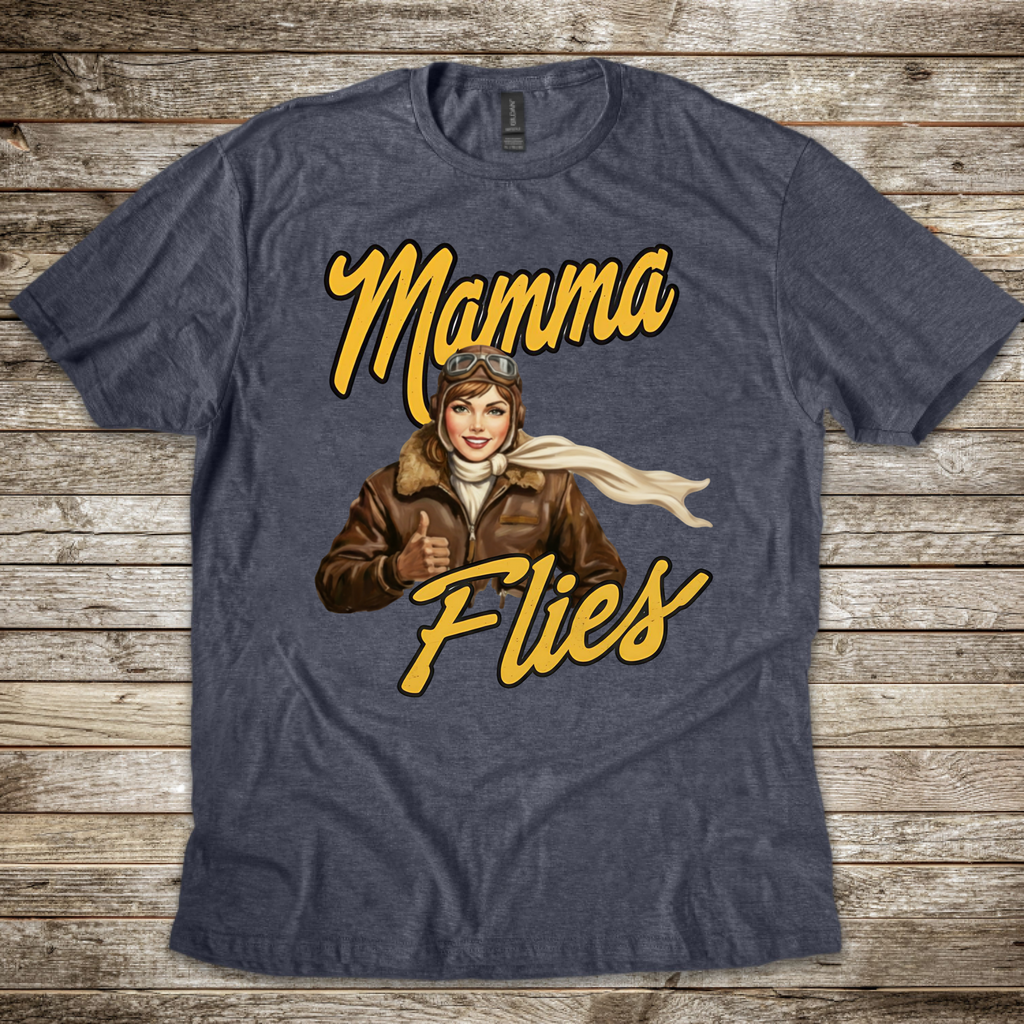 Mamma Flies T-shirt