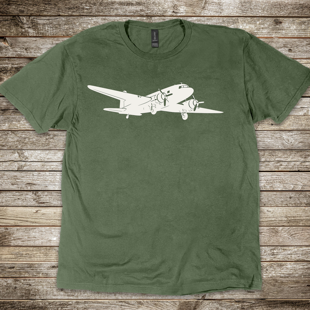 Douglas DC-3 Silhouette T-shirt
