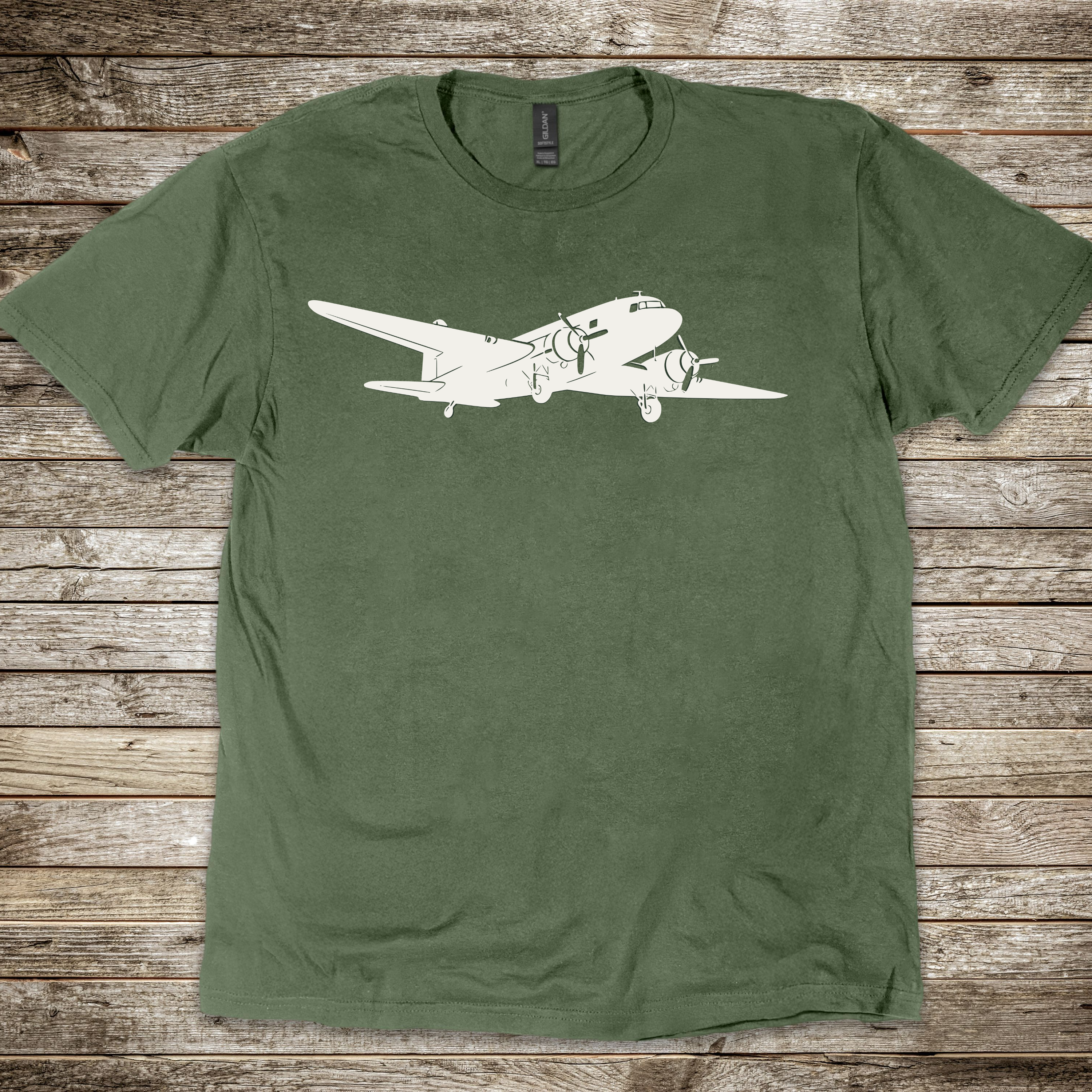 Douglas DC-3 Silhouette T-shirt