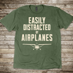 Easily Distracted Cessna T-shirt
