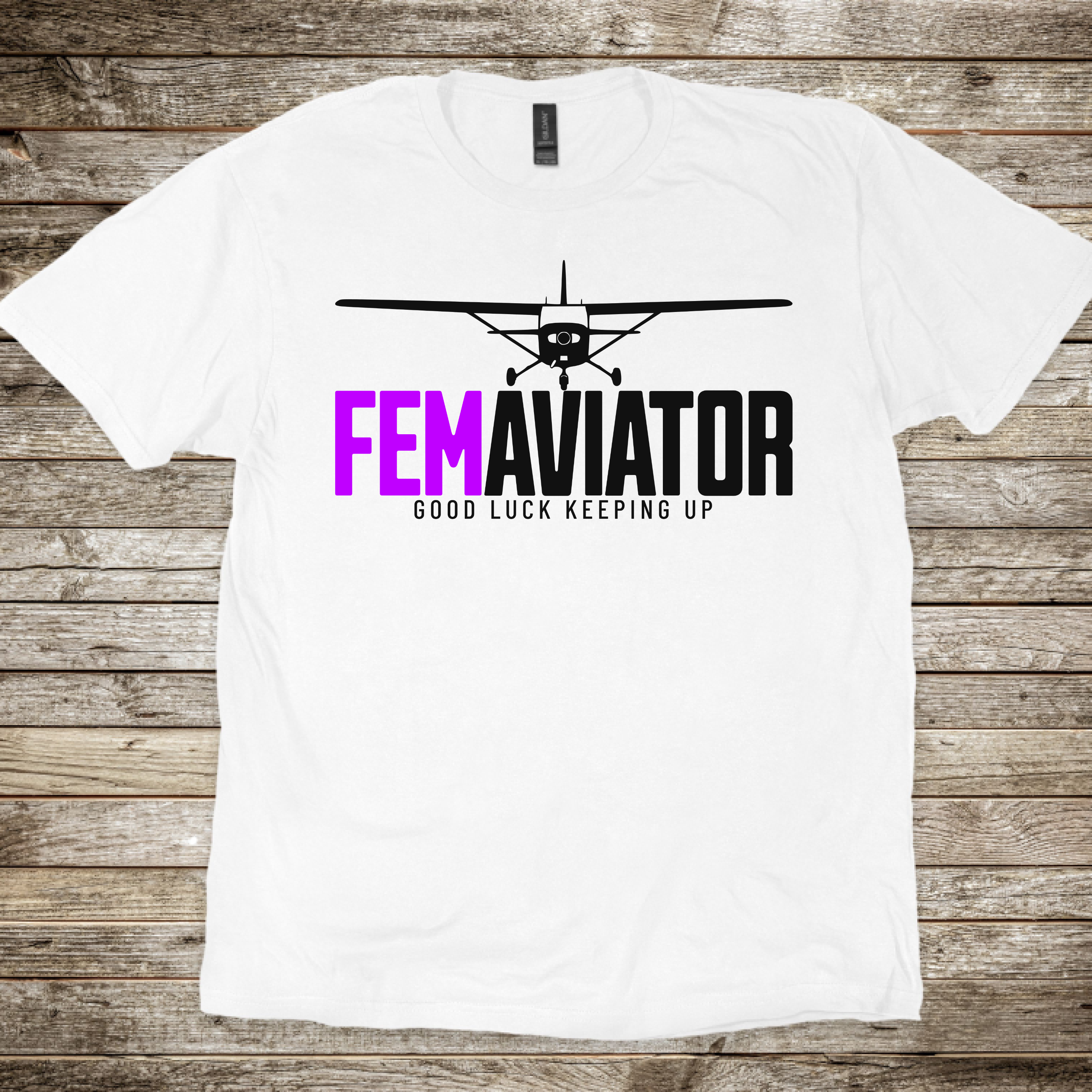 Female Aviator T-Shirt
