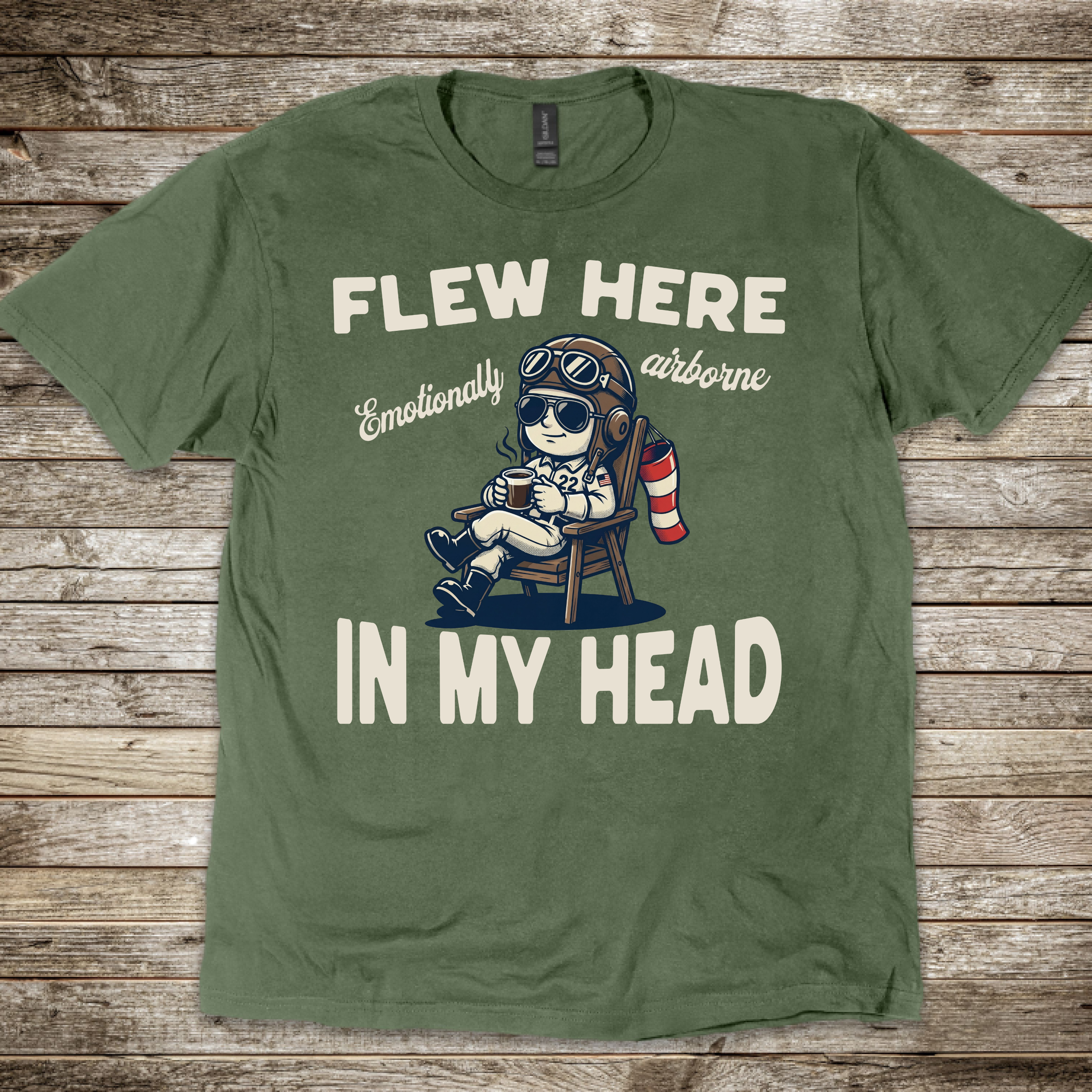 Flew Here In My Head T-Shirt