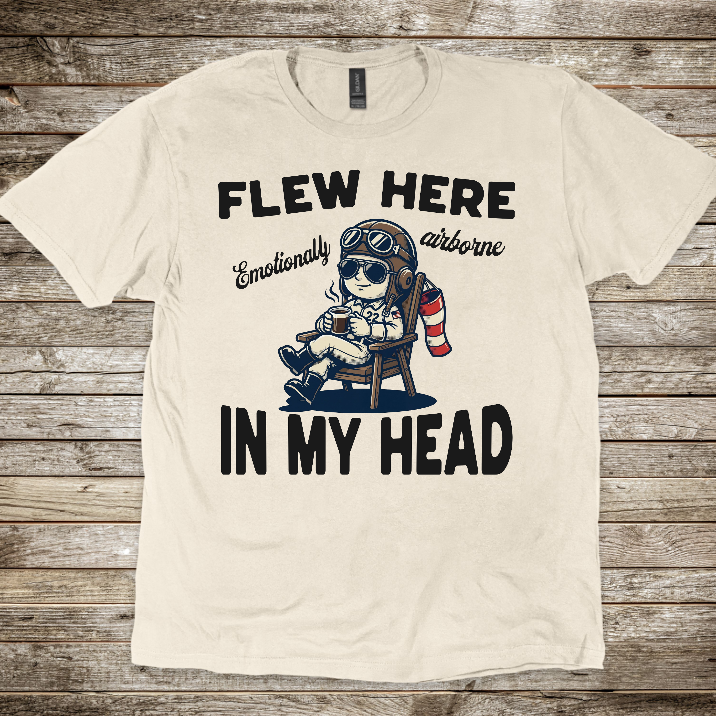 Flew Here In My Head T-Shirt
