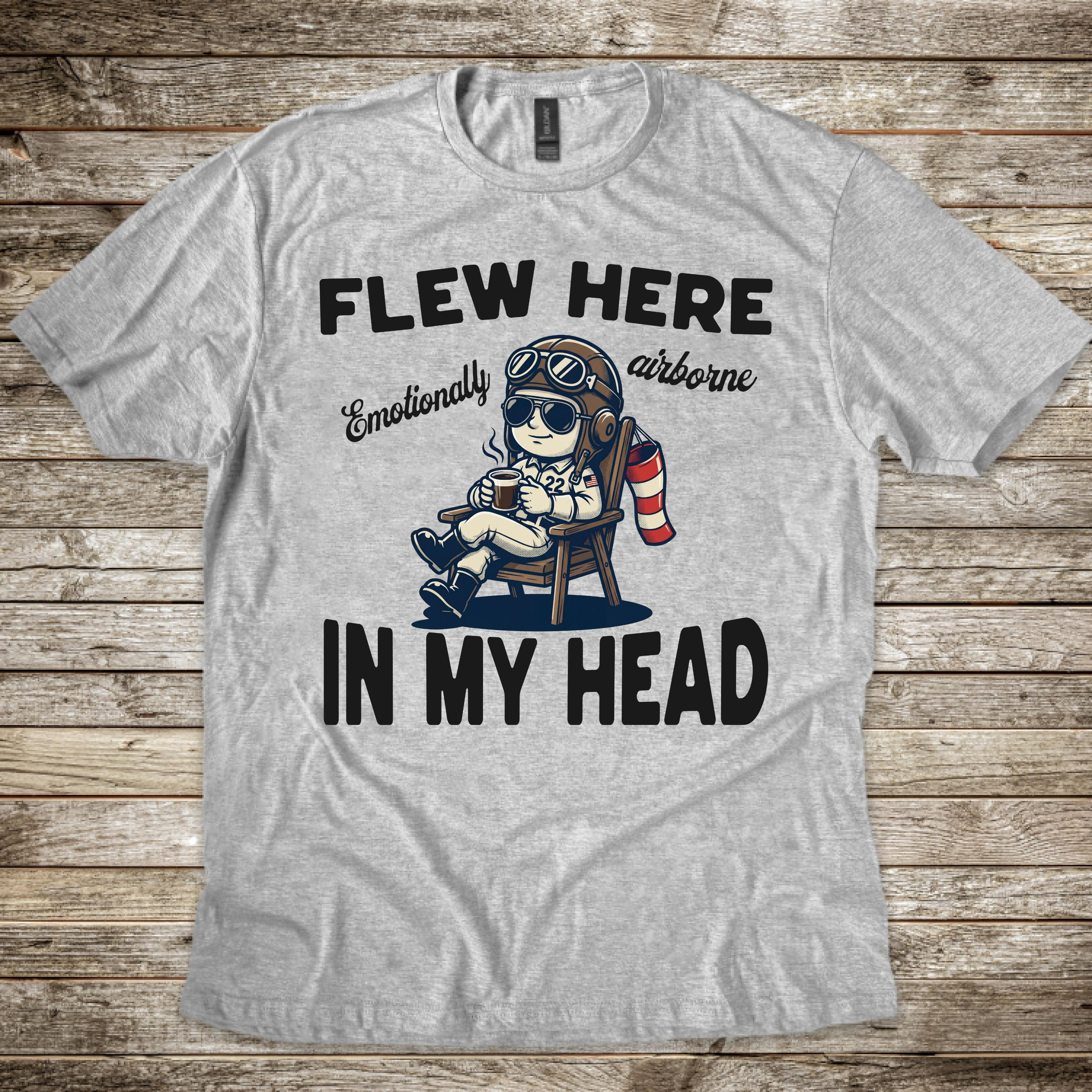 Flew Here In My Head T-Shirt