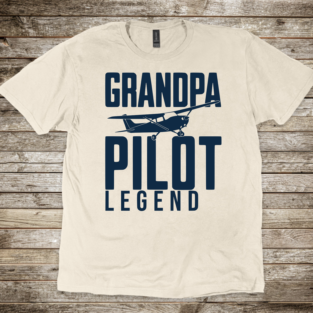 Grandpa, Pilot, Legend T-Shirt