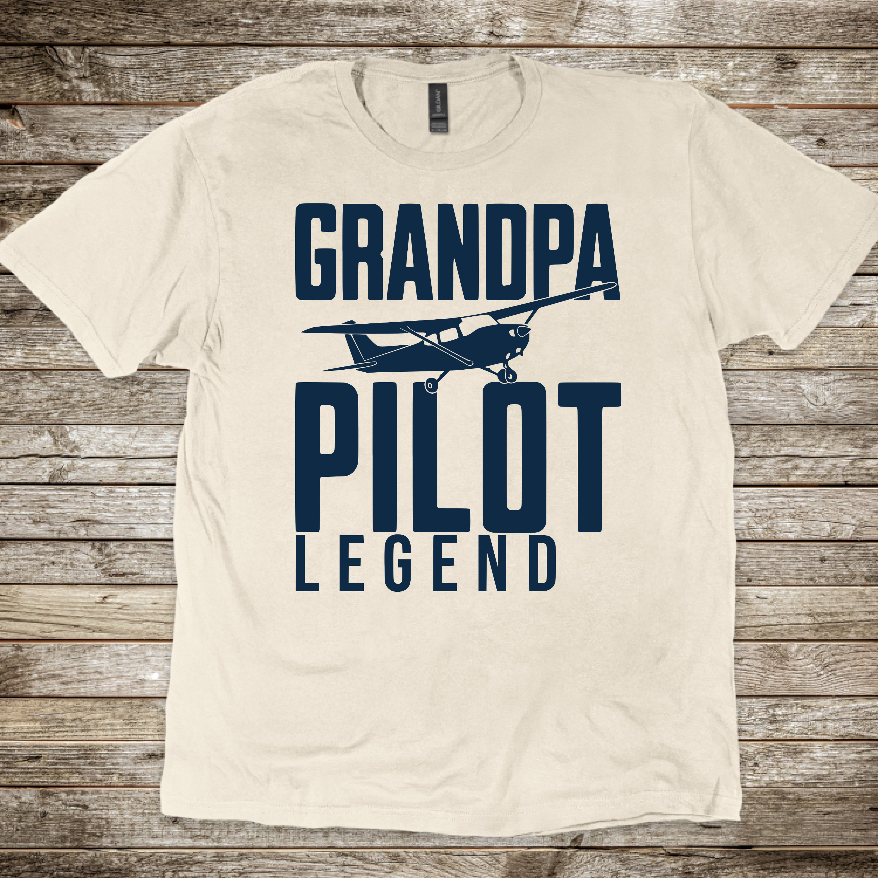 Grandpa, Pilot, Legend T-Shirt