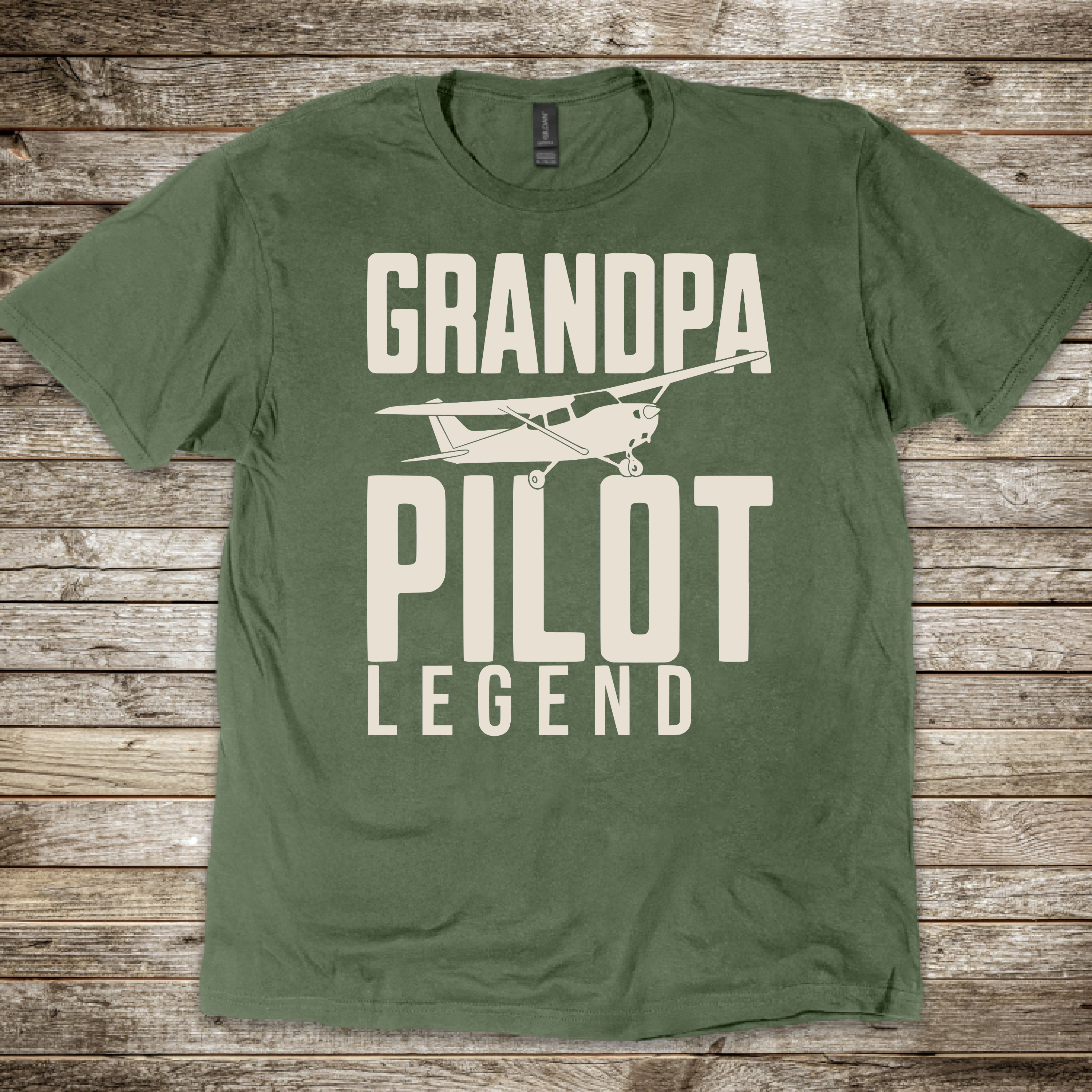 Grandpa, Pilot, Legend T-Shirt