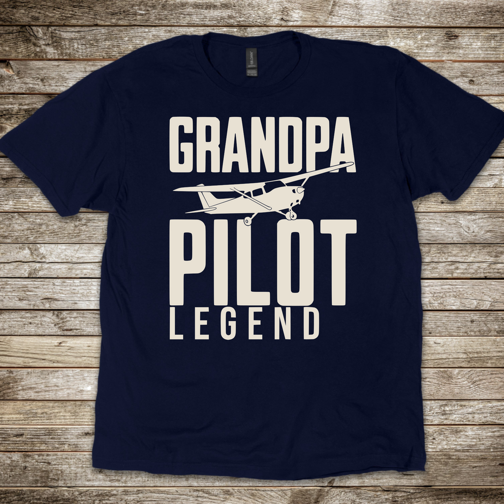 Grandpa, Pilot, Legend T-Shirt