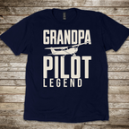Grandpa, Pilot, Legend T-Shirt