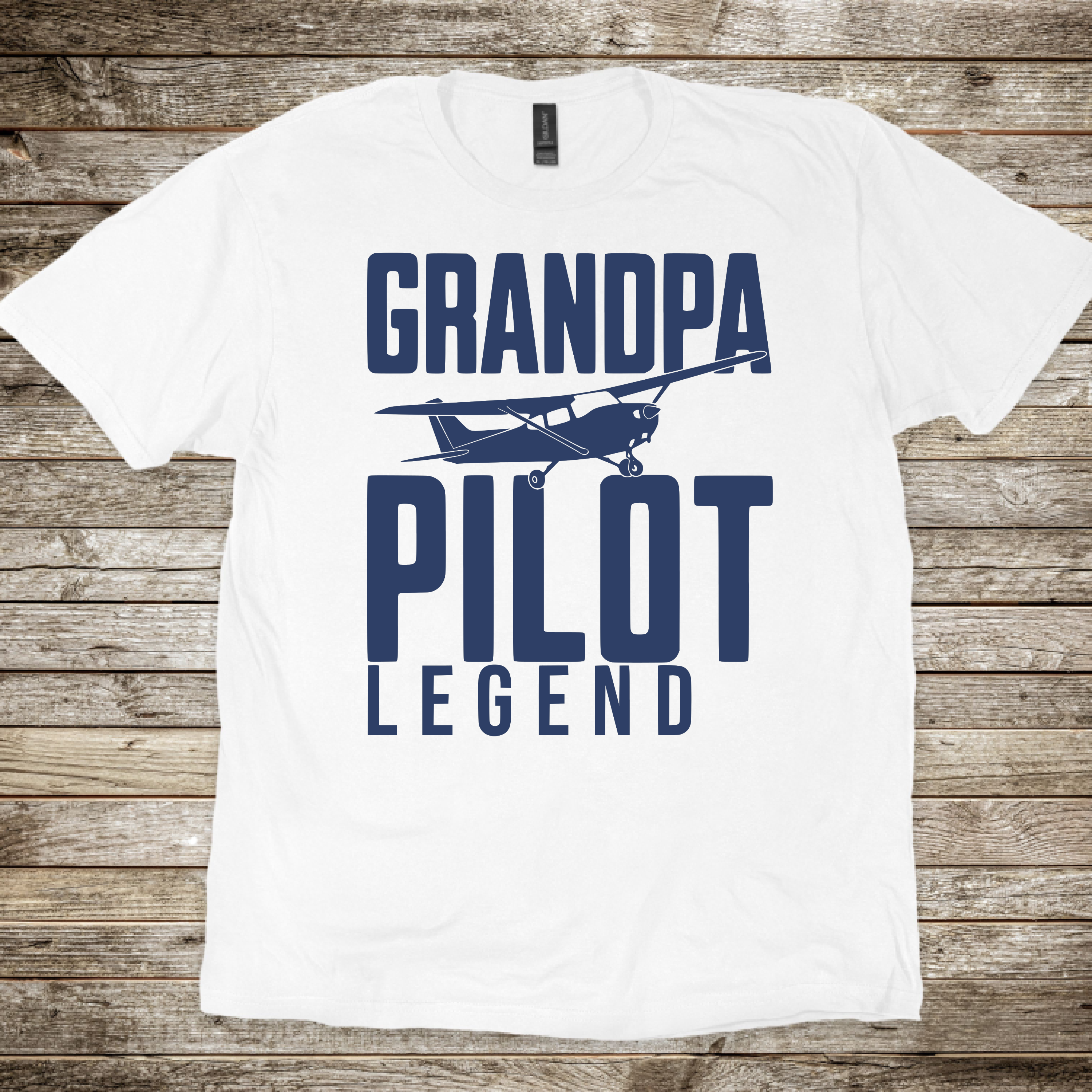 Grandpa, Pilot, Legend T-Shirt