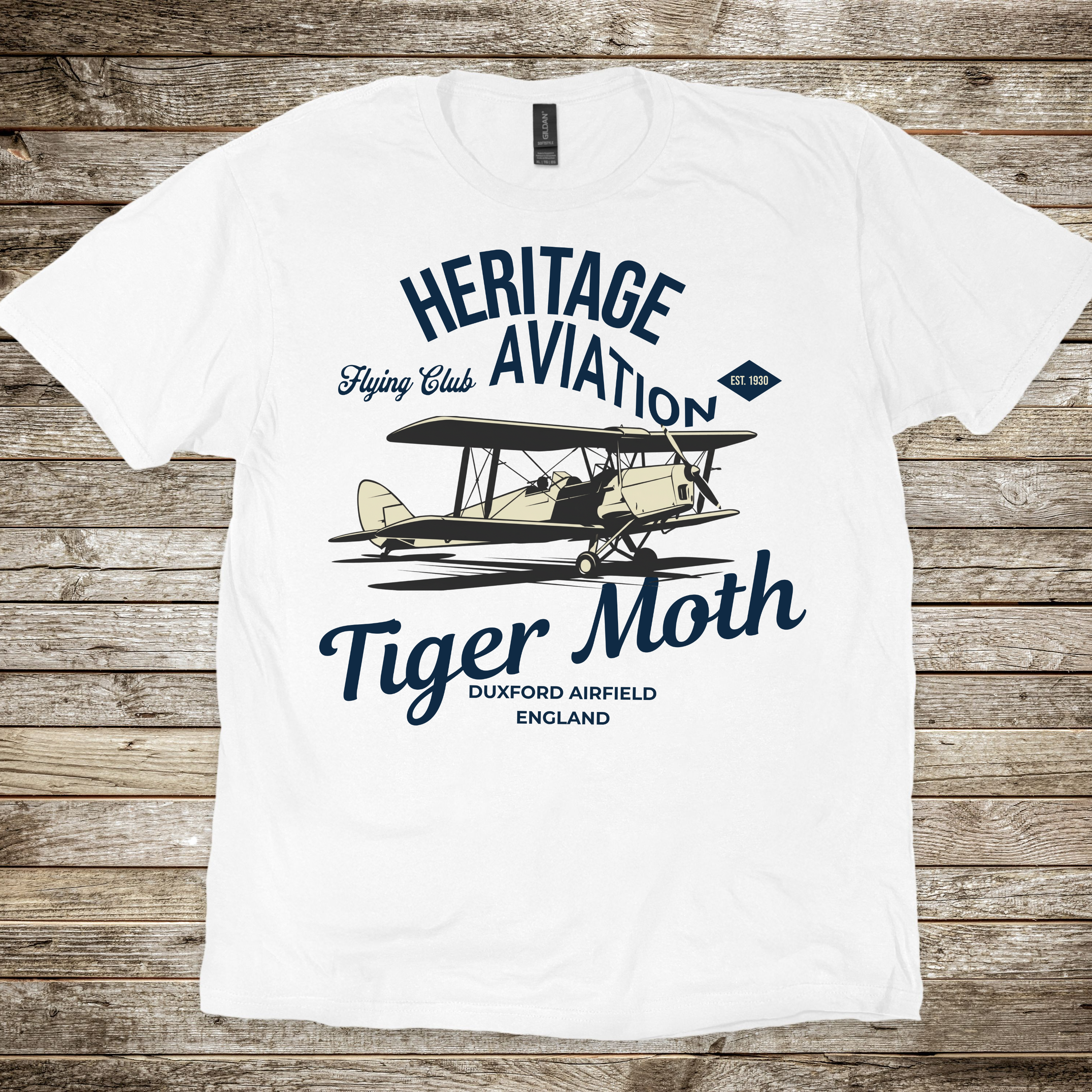 Heritage Aviation Tiger Moth T-shirt