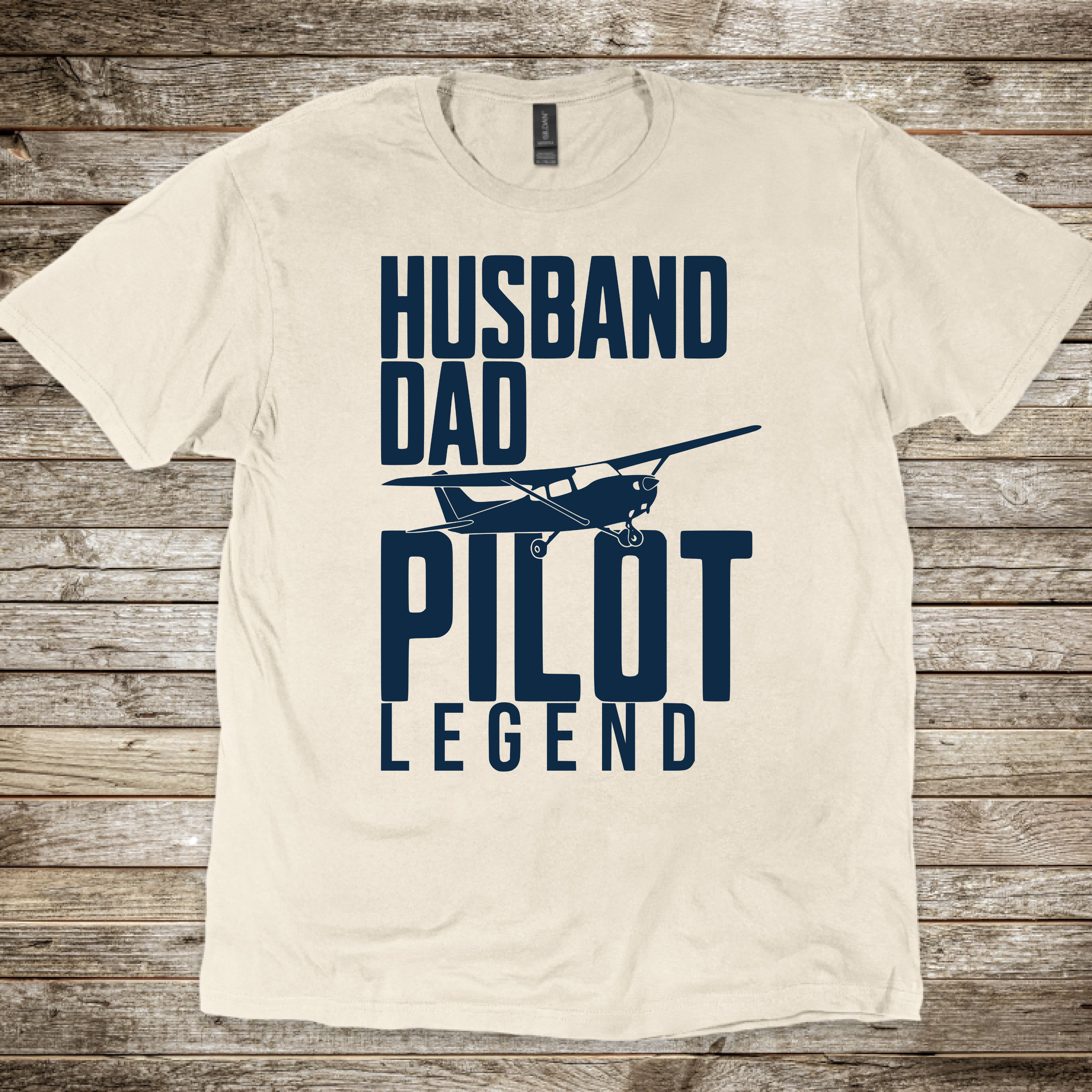 Husband, Dad, Pilot, Legend 2026 T-Shirt