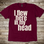 I Flew Here In My Head T-Shirt