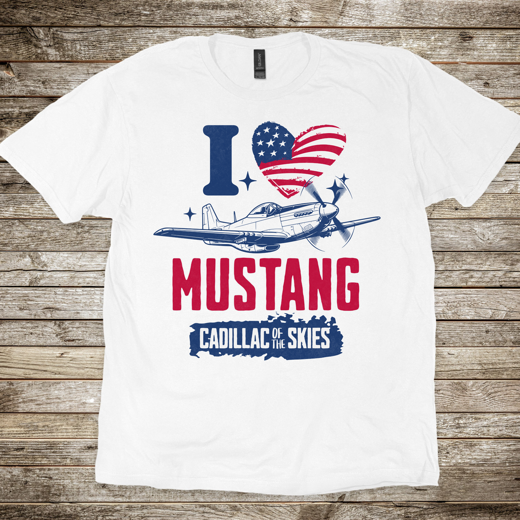 I Love Mustang T-shirt