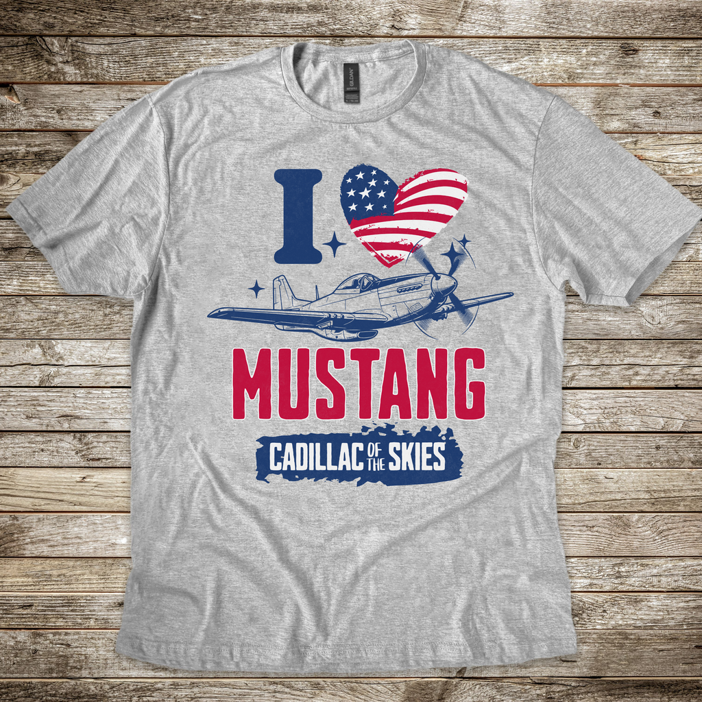 I Love Mustang T-shirt