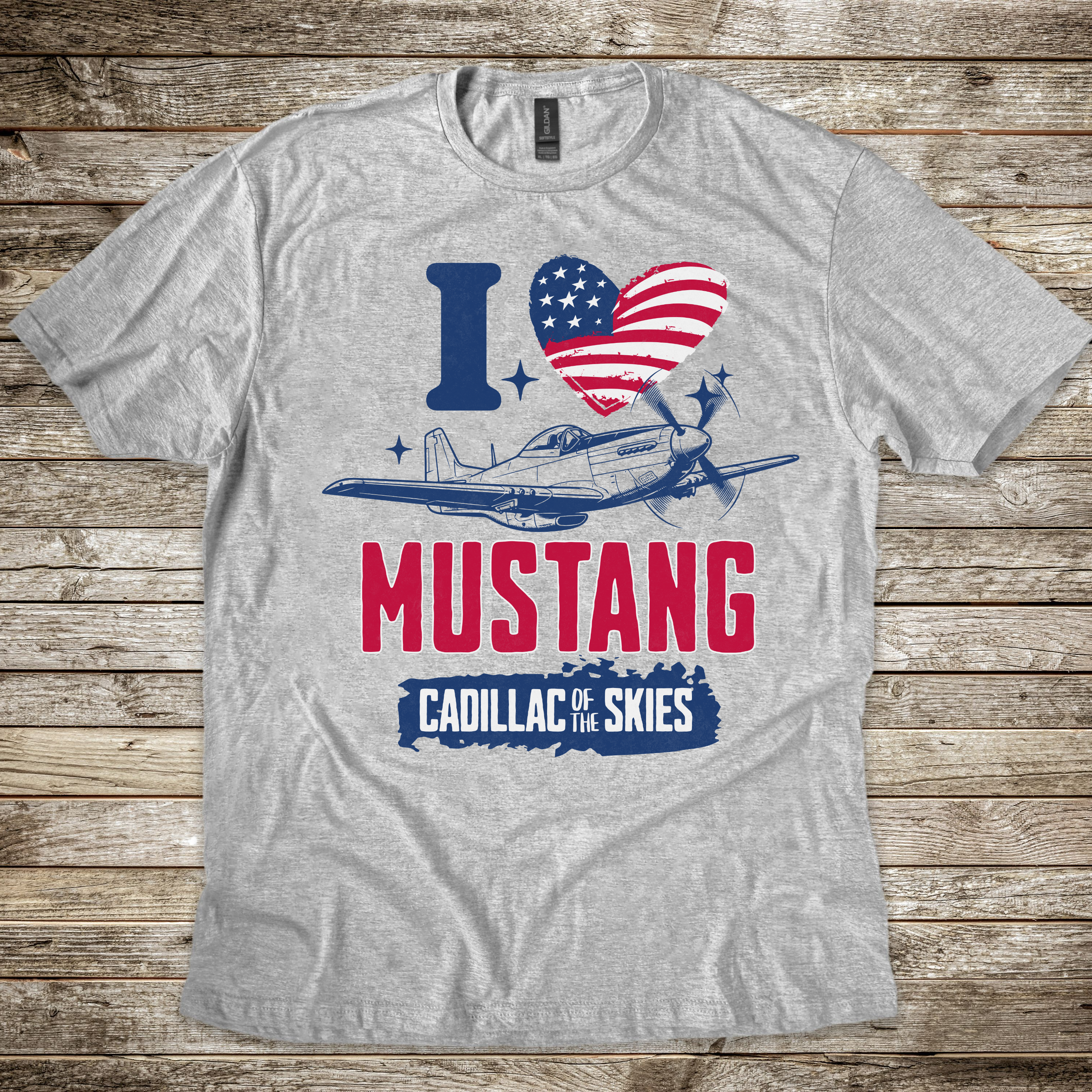 I Love Mustang T-shirt