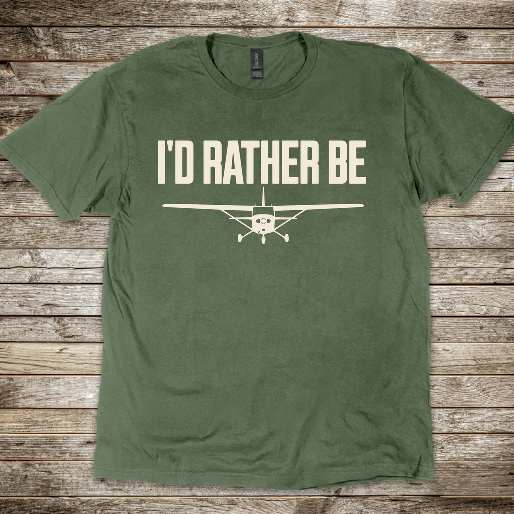I'd Rather Be T-Shirt