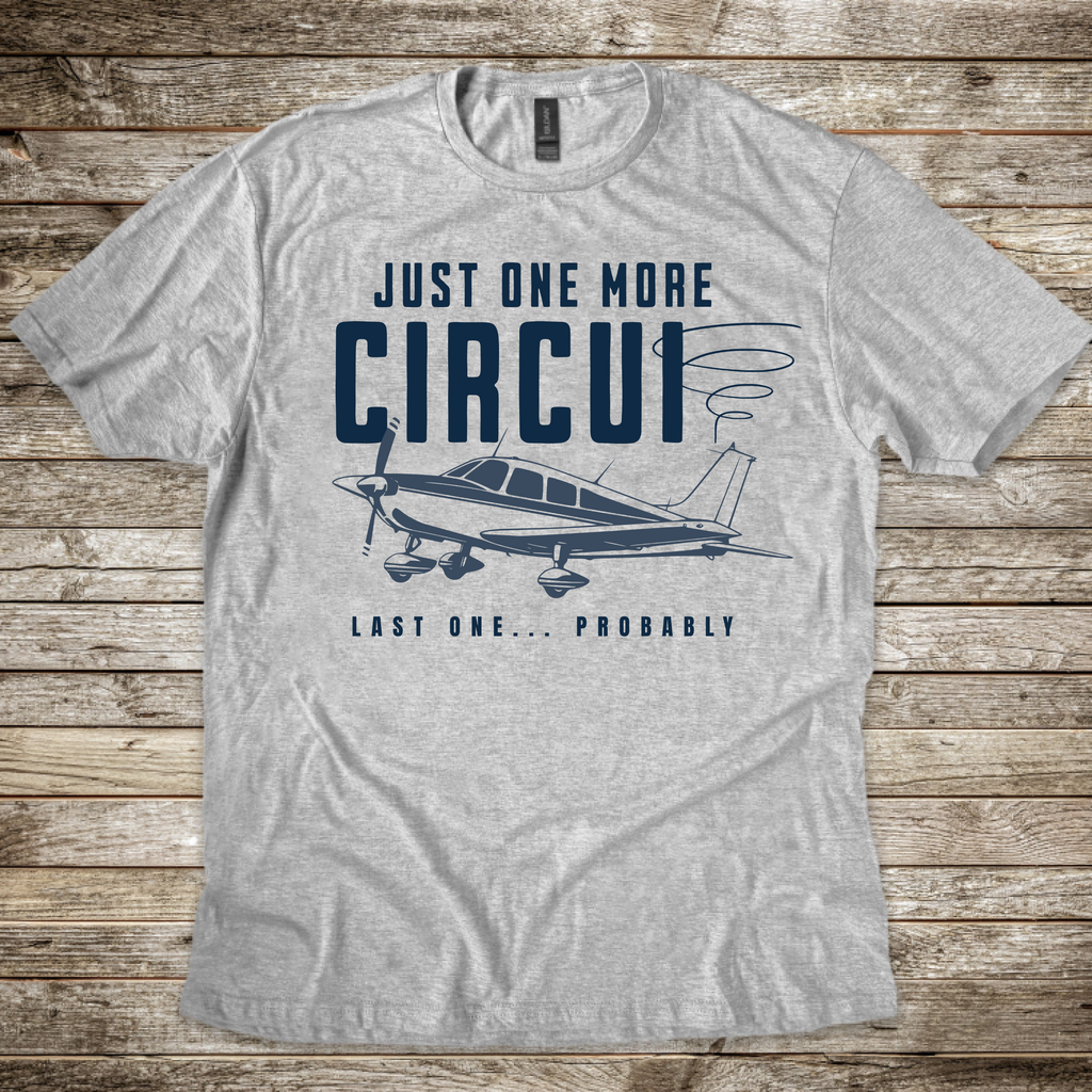 Just One More Circuit T-shirt