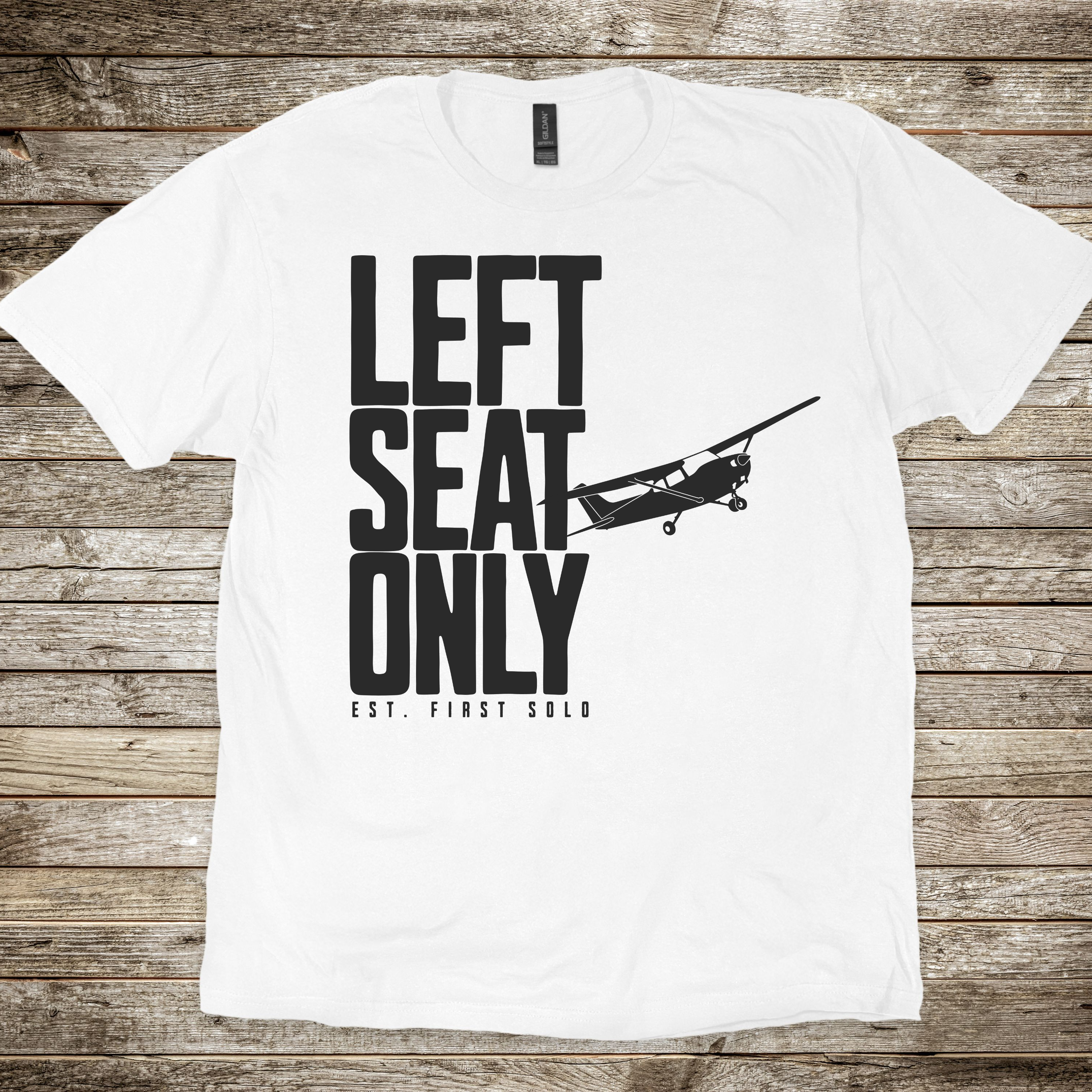 Left Seat Only T-shirt