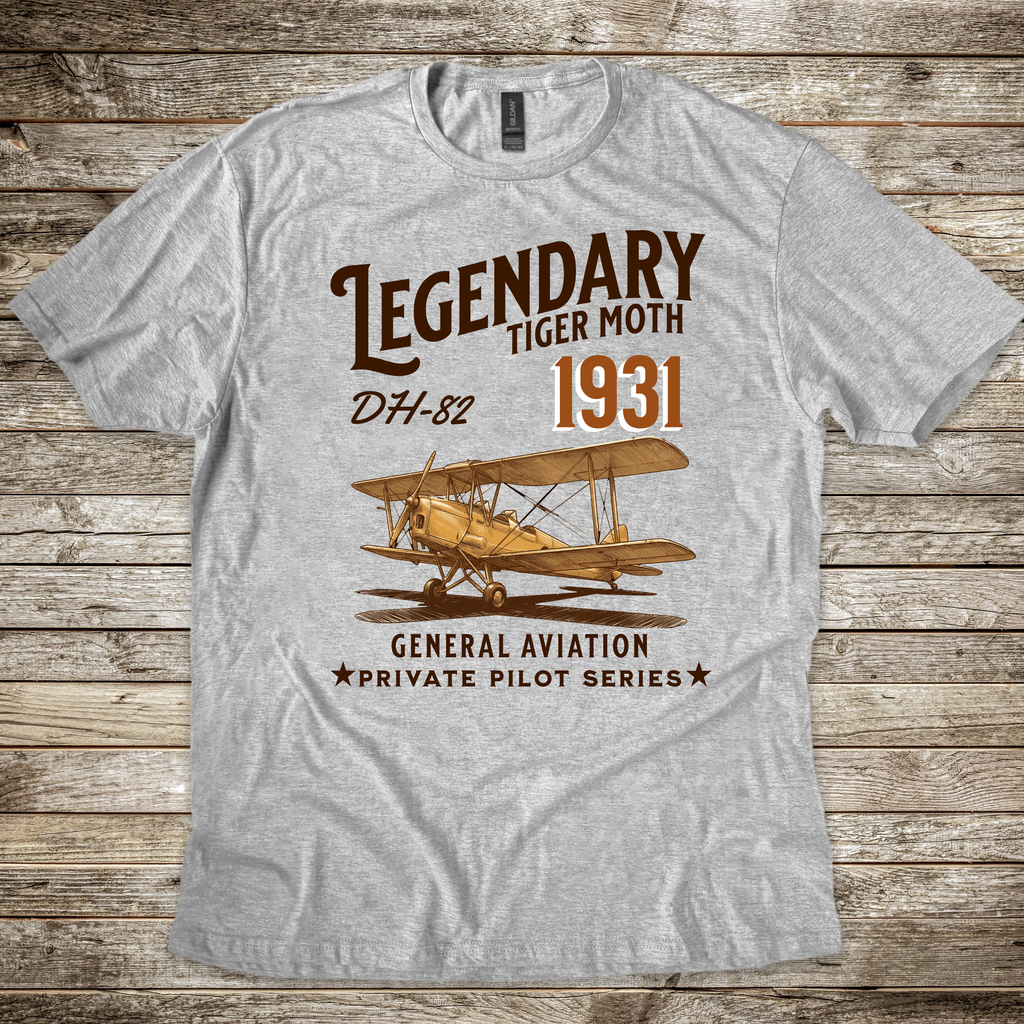 Legendary Tiger Moth T-shirt