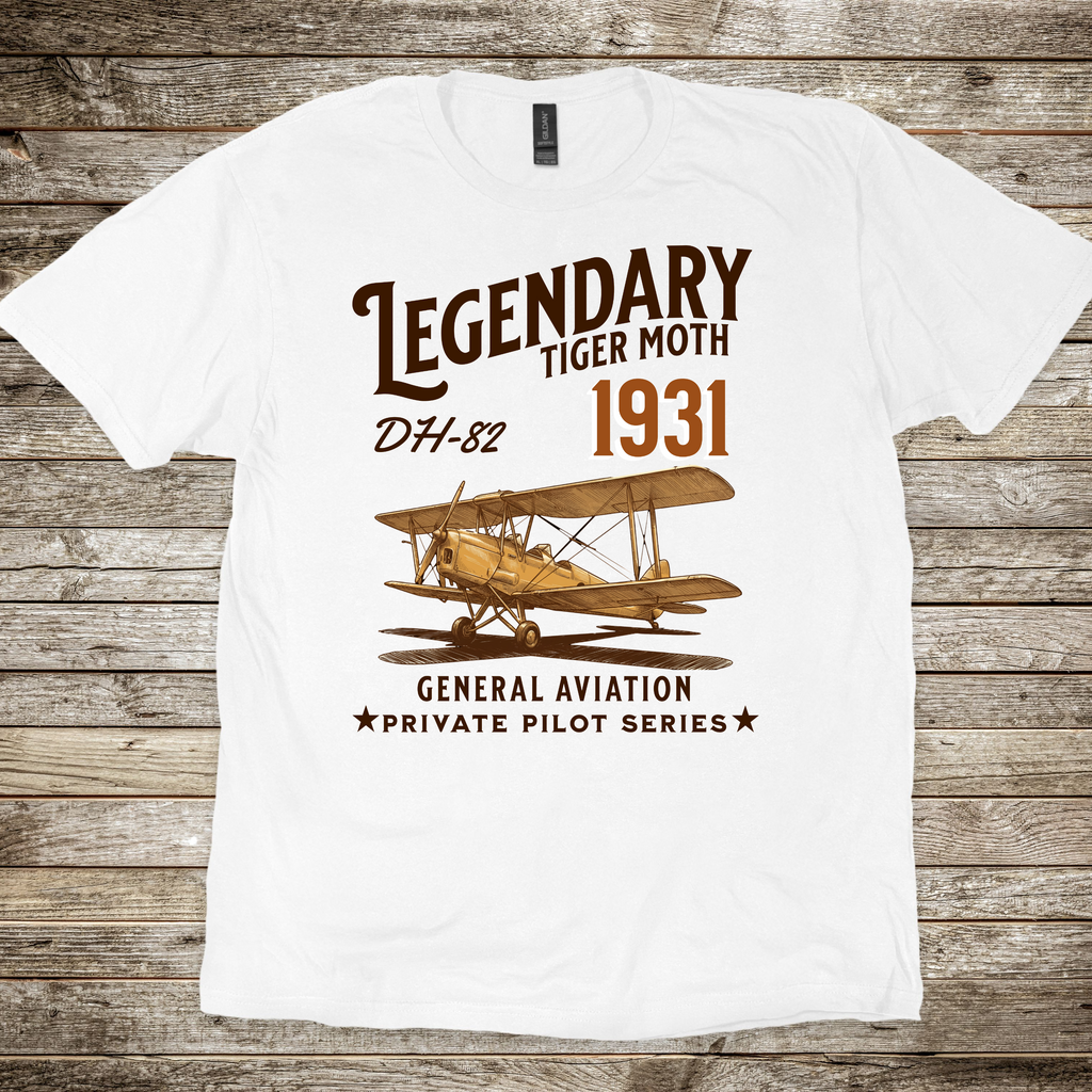 Legendary Tiger Moth T-shirt