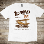 Legendary Tiger Moth T-shirt