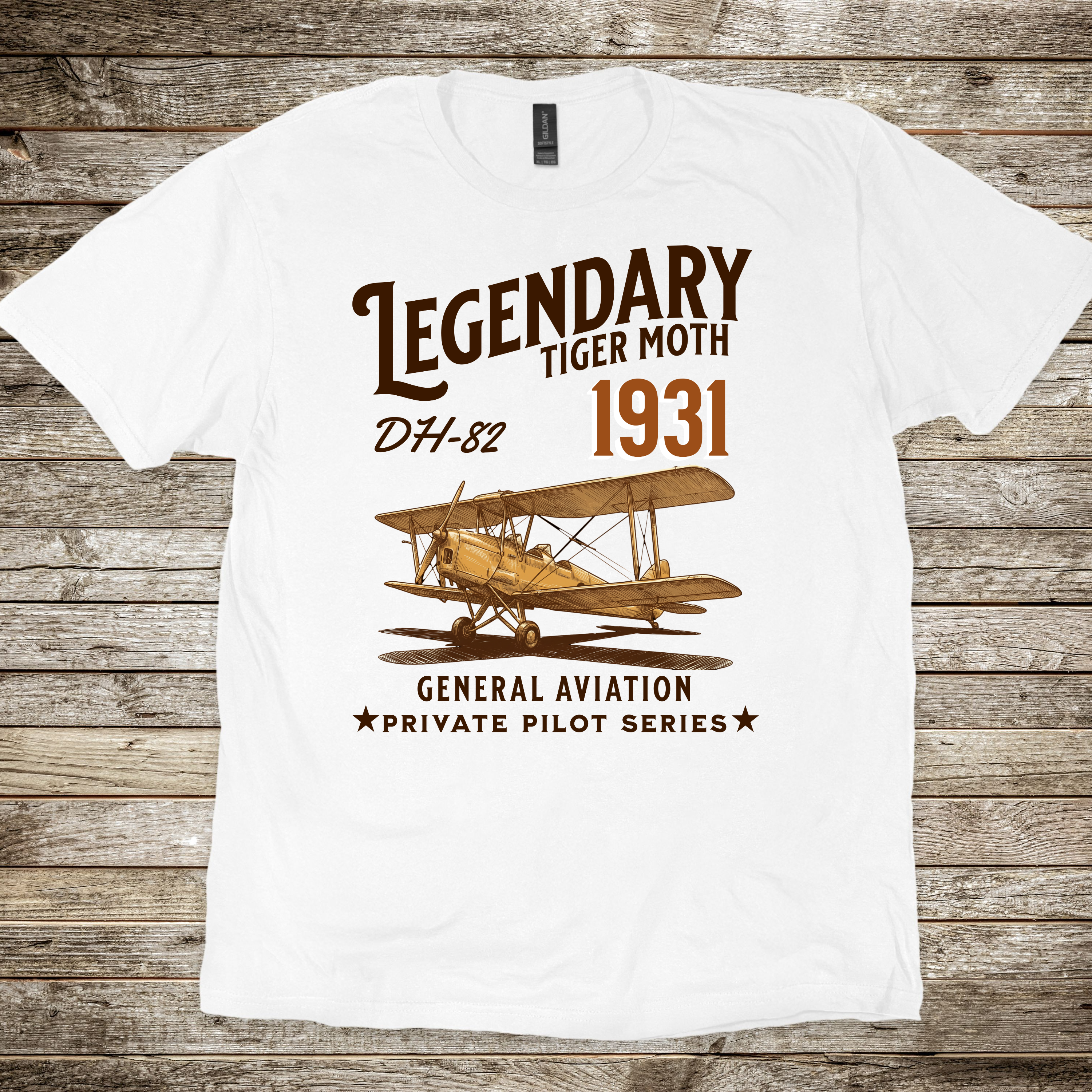 Legendary Tiger Moth T-shirt
