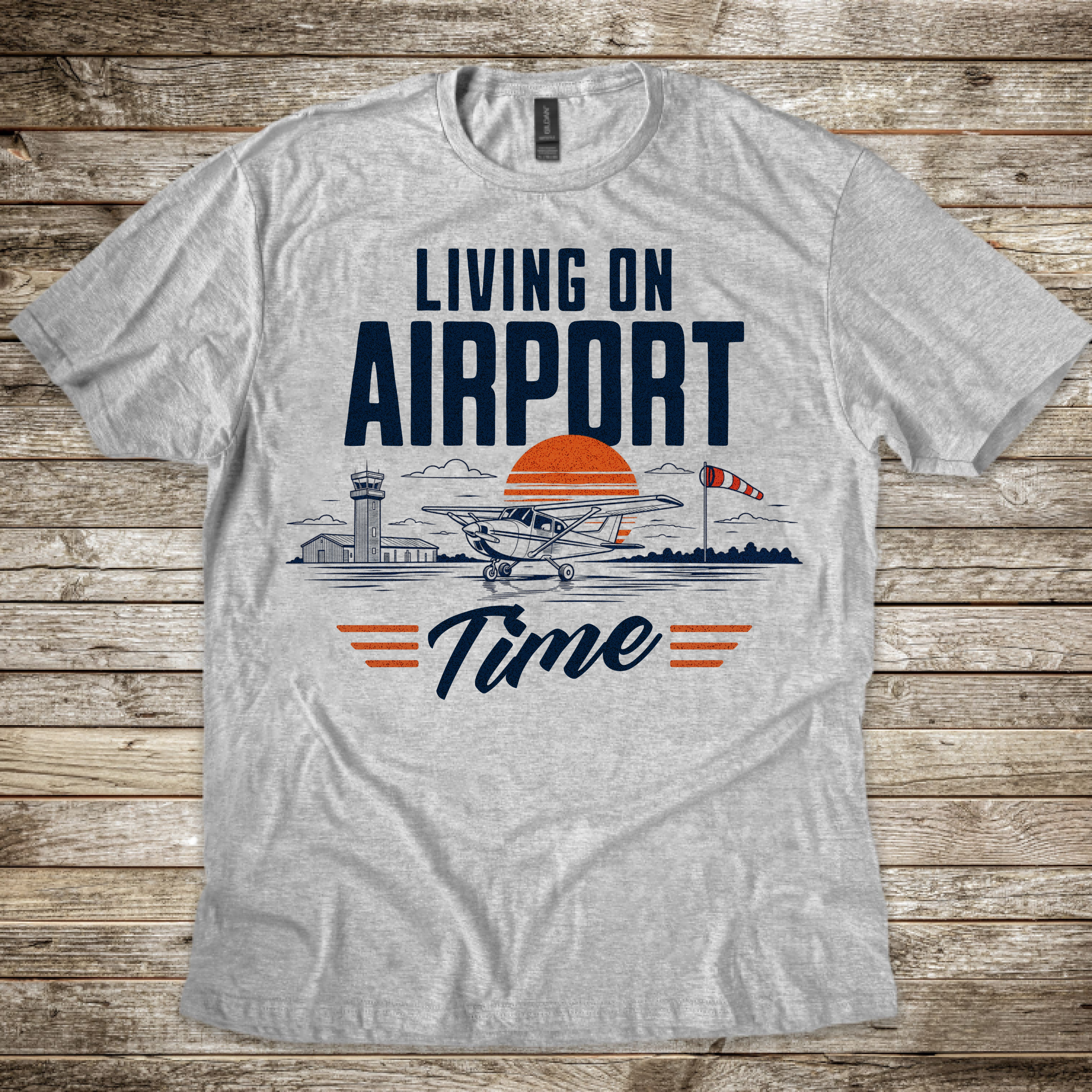 Living on Airport Time T-Shirt