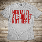 Mentally at 5,000FT T-shirt