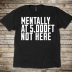 Mentally at 5,000FT T-shirt