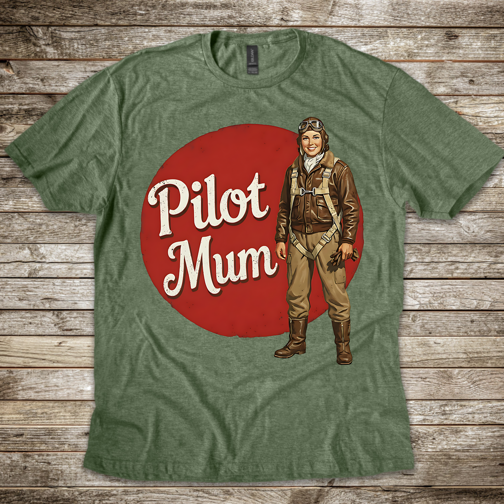 Pilot Mum T-shirt