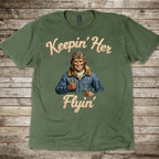 Keepin' Her Flyin' T-shirt