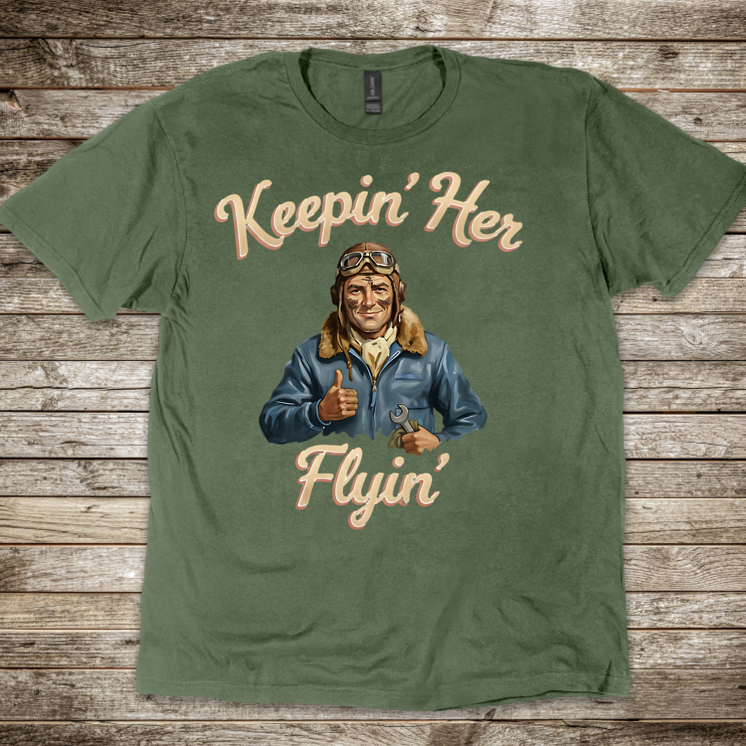 Keepin' Her Flyin' T-shirt