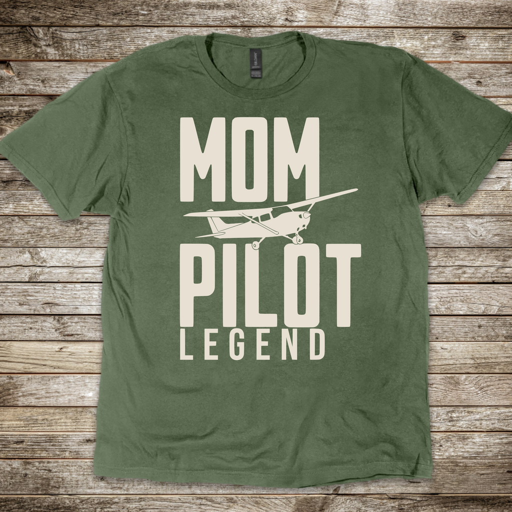 Mom, Pilot, Legend T-Shirt