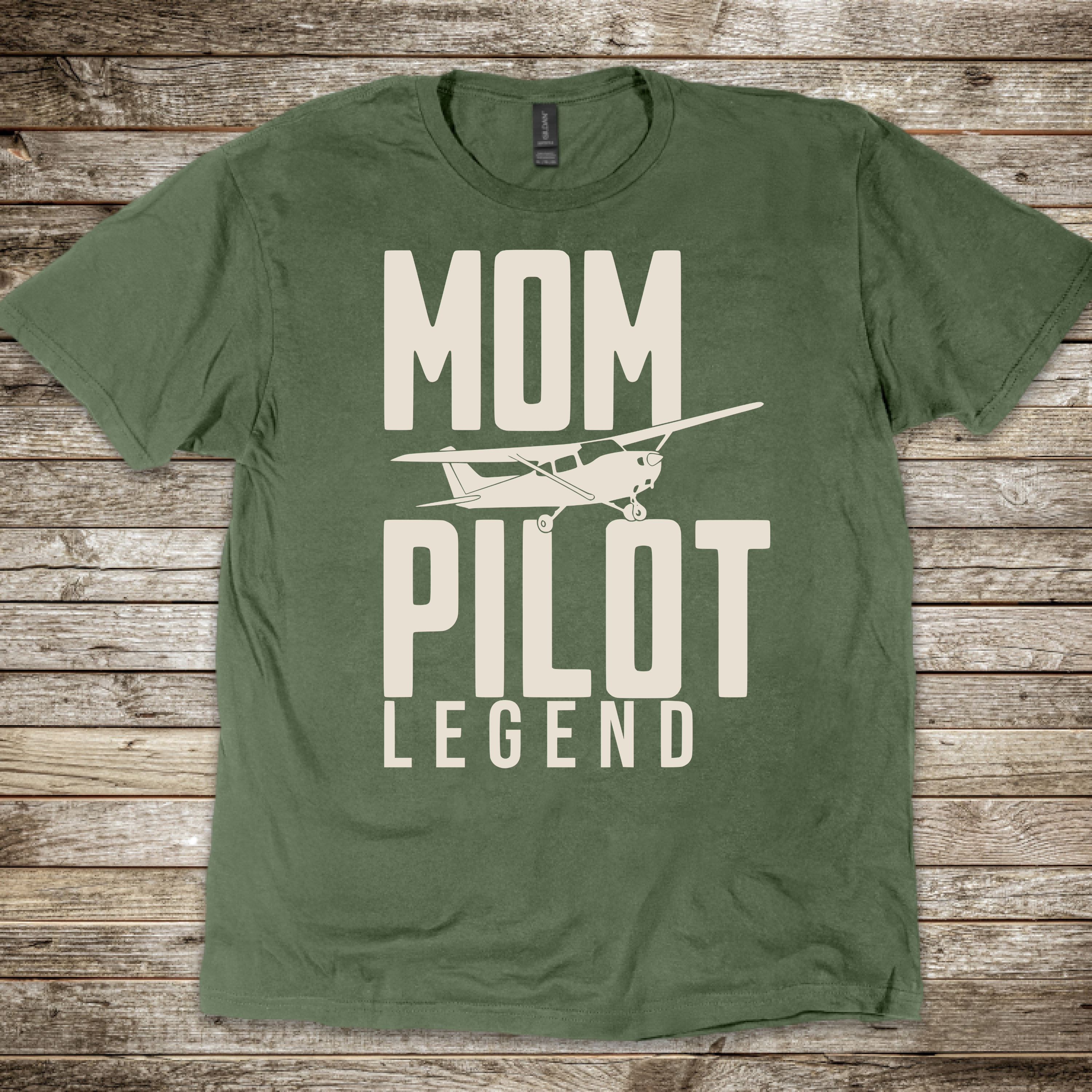 Mom, Pilot, Legend T-Shirt