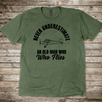 Never Underestimate T-shirt