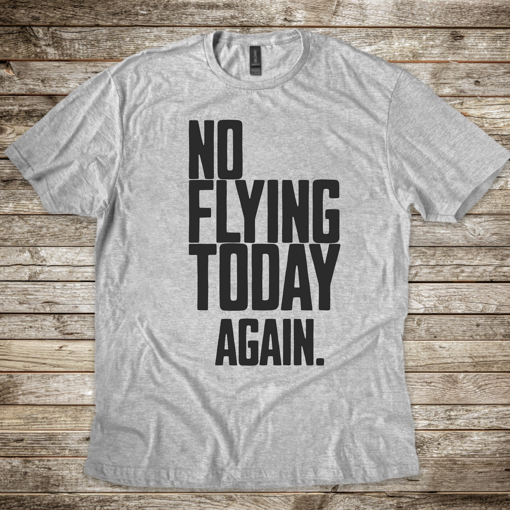 No Flying Today Again T-Shirt