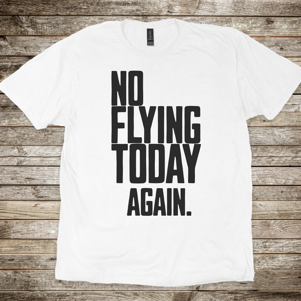 No Flying Today Again T-Shirt